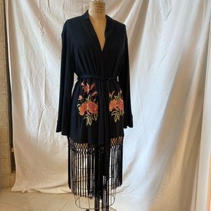 Natori embroidered robe